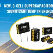 Knowles CDE 3 cell supercapacitors