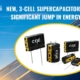 Knowles CDE 3 cell supercapacitors